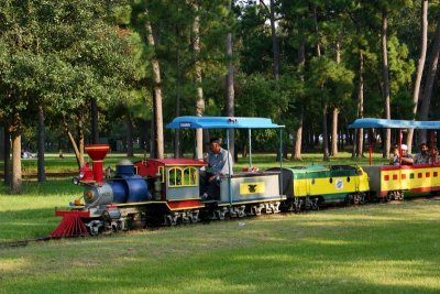 Toy Train, Hermann Park, Houston