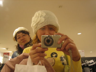Back, dear friends , wow, it is cold ..see , new hat, cheers :)
