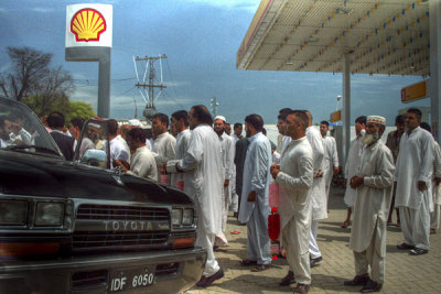 Petrol Pump opening by VIP