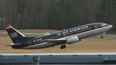 a few pictures of Dad taking off from RDU