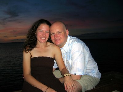 The newlyweds - Robin & Matt