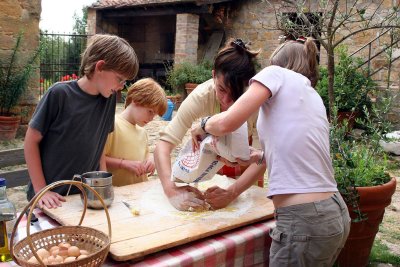 Oops! The wall collapsed. Add flour.