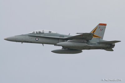 RAAF Hornet Airshow Practice Williamtown 19 Oct 06