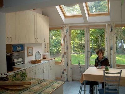 new kitchen area