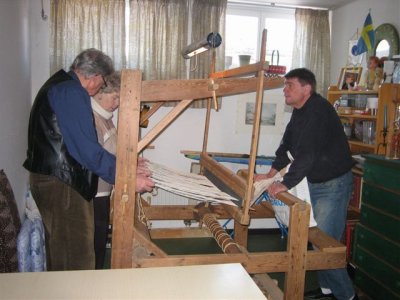 Weaving room