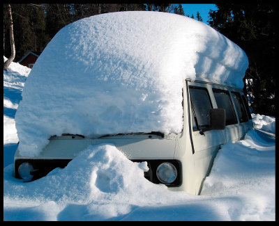 Soon spring? North Sweden 2002