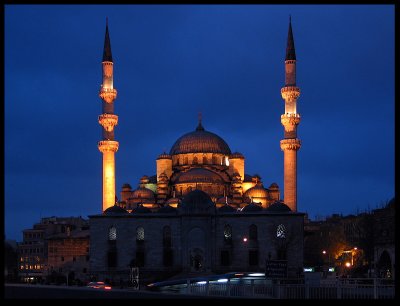 Mosque in Istanbul - Turkey 2002