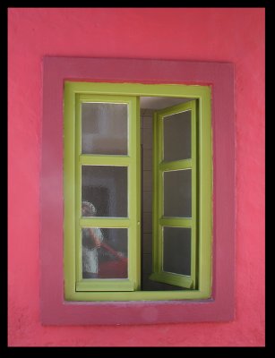 My Greek Window - Fiskardho Greece 2006