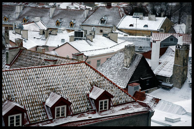 Tallinn Old Town - Estonia november 2006