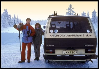 Working in Lapland - Sweden 1988
