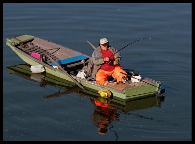 Fisherman in Praha - Czech Republic 2005