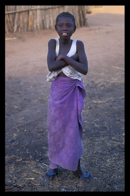 Little Girl living close to Niokolokoba NP - Senegal