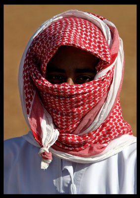 Omani boy near Al Kamil