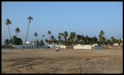 In the relaxed surroundings of Salalah