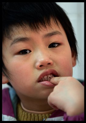 Portrait from kindergarten in Beijing