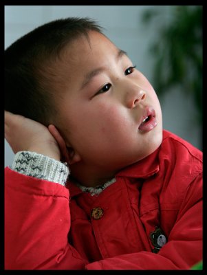 Portrait from kindergarten in Beijing