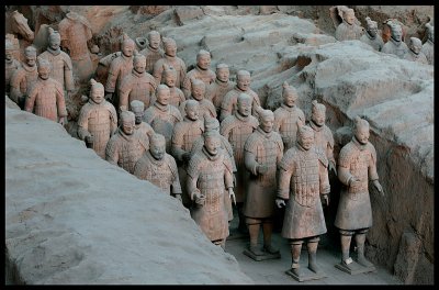 Terra Cotta Army near Xian