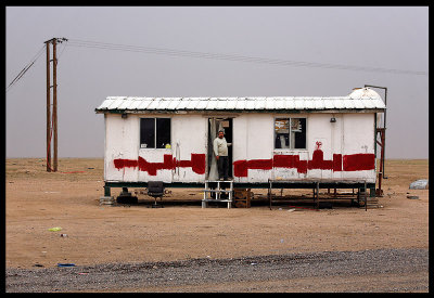 Small shop in western desert