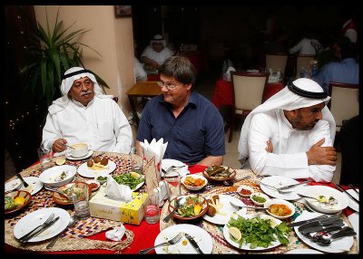 Staffan with famous Kuwait  birdwatchers