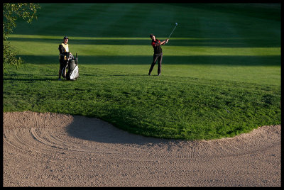 Playing the Scandinavian Masters at Arlanda Stockholm