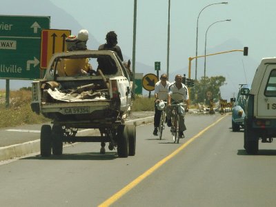 Horse Cart and Cycle