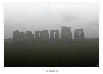 Stonehenge in the Mist