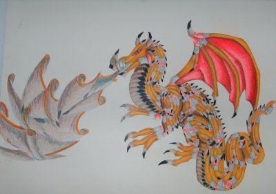 Pencil Dragon