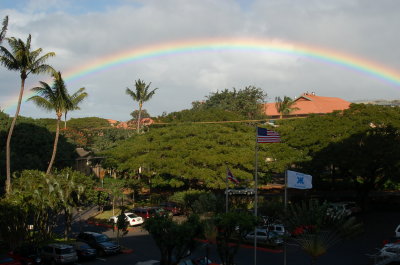 View to East from 4th floor of hotel
