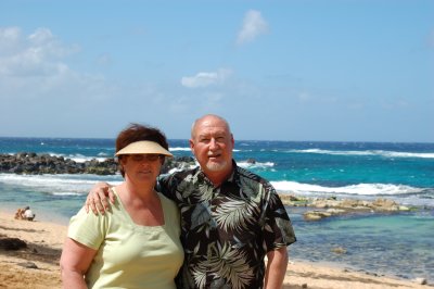 Beach outside Mama's Fish House