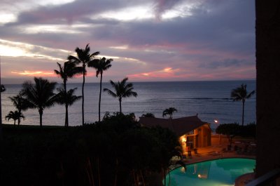 Another sunset view from balcony