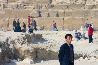 Mr. Kim goes to Giza