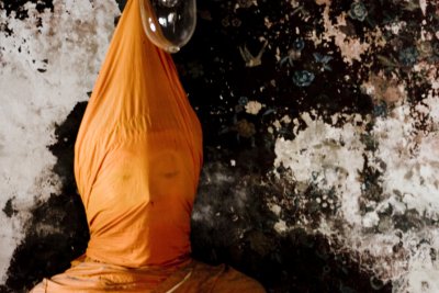 What George Bush would do if he captured the Buddha: Gitmo Buddha