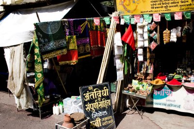 A Muslim shop in very very Hindu Nakis
