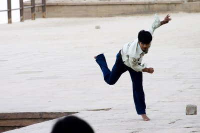 Fast bowler on the ghats