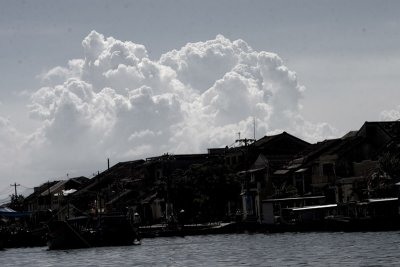 Clouds rising over Hoi An