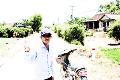 Mr. Vu. He took me on a countryside ride on motorbikes that was, easily, the highlight of my entire summer