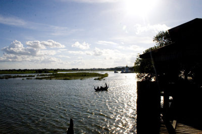 Out by U Bein Bridge