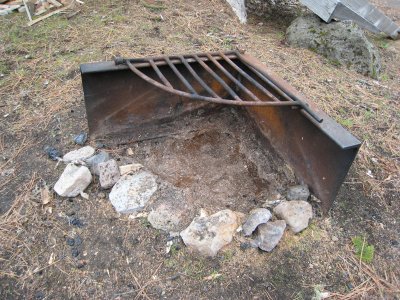 A Cleaned-out Fire Pit