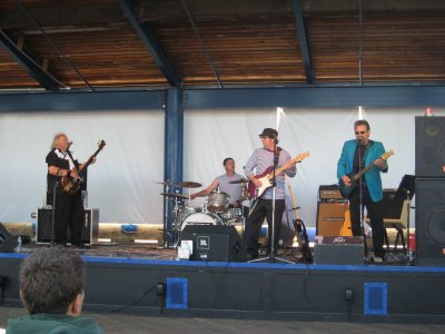 Fat Chance Playing Concert on the Pier, Port Angeles