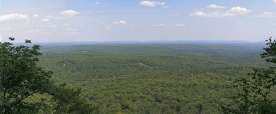 Pano at top of 'Spruce Lake Mnt'_5 Images