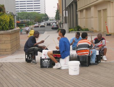 Young drummers