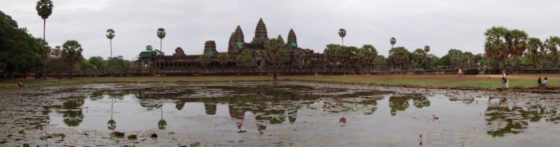 Cloudy Morning of Angkor Wat (Siem Reap, Cambodia)