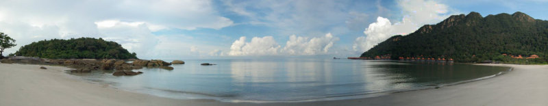The Scenic View of Burau Bay (Langkawi Island, Malaysia)