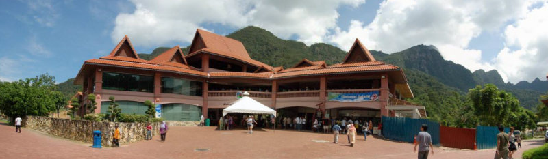 Panoramic View of Cable Car Station (Langkawi Island, Malaysia)