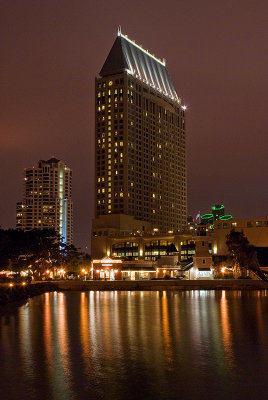 Foggy Night, Seaport Village