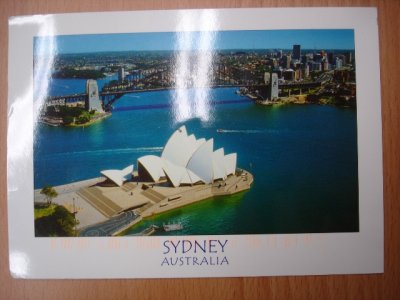 Jan-9-Post Card fr Sydney
