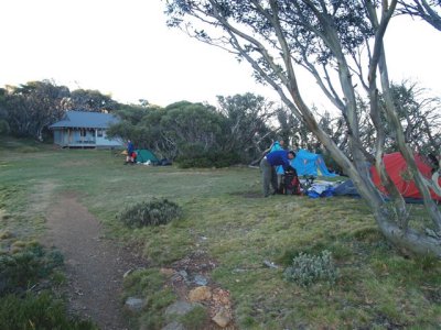 Federation Hut camp site