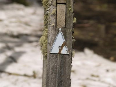 Old Australian Alps Walking Track sign