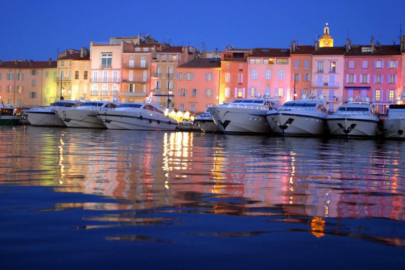 St Tropez harbour