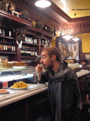 tapas bar, Madrid